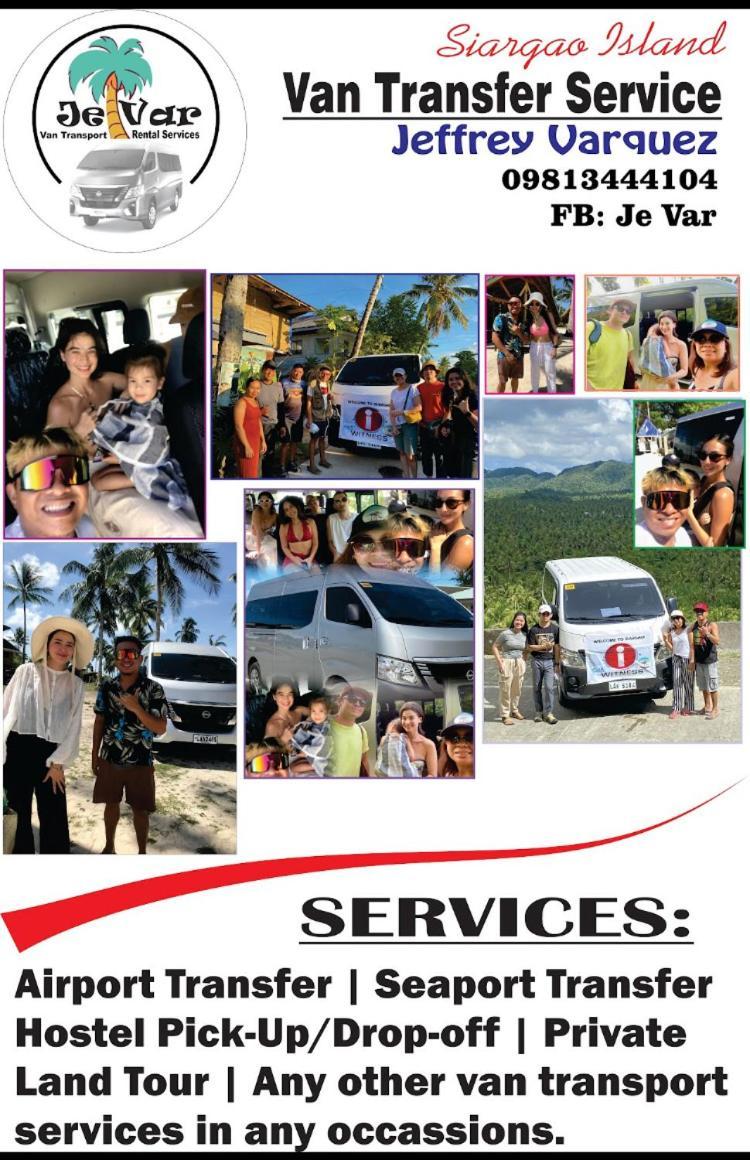 Daltans Home Stay Siargao General Luna  Exteriör bild
